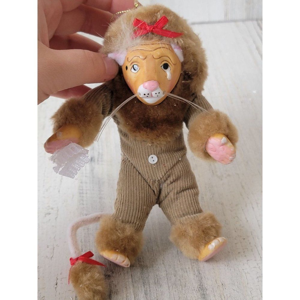Kurt Adler 1987 Lionheart Wizard of oz ornament Xmas decor